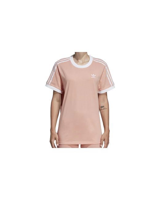 Adidas Black Originals 3-Stripes T-Shirt "Dust" Dv2583"