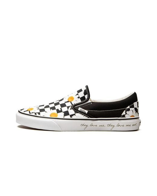 Vans Black Classic Slip-On "Love Me, Love Me Not" Vn0A5Jmhb0B" for men