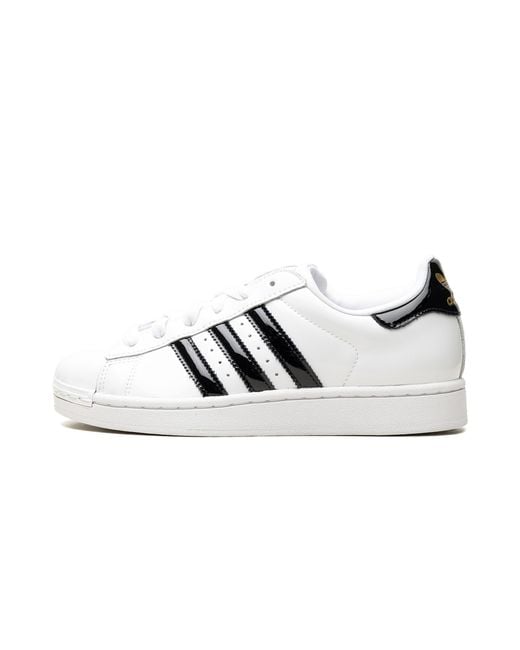 Adidas Black Superstar Ii "Cloud Core Metallic" Js4010"