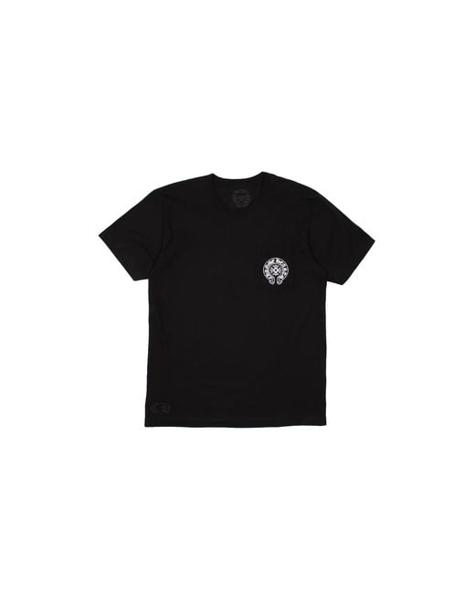 Chrome Hearts Black Paris Exclusive T-Shirt S/S Chrm0032" for men