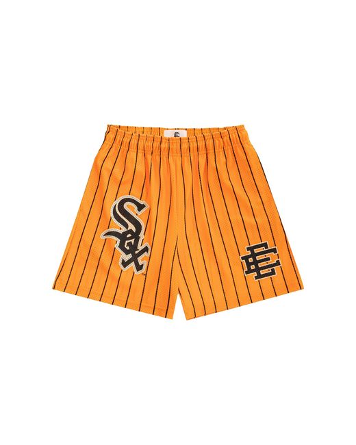 Eric Emanuel Orange Ee Chicago Sox Shorts Ee355" for men