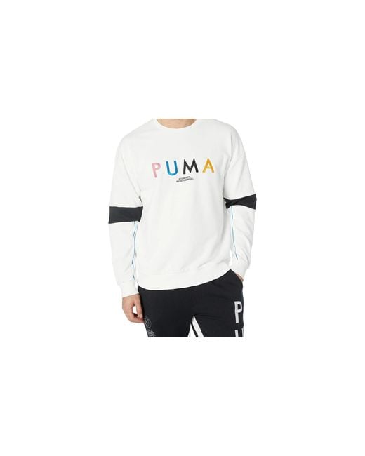 PUMA Black Last Dayz Crewneck 579260 01" for men
