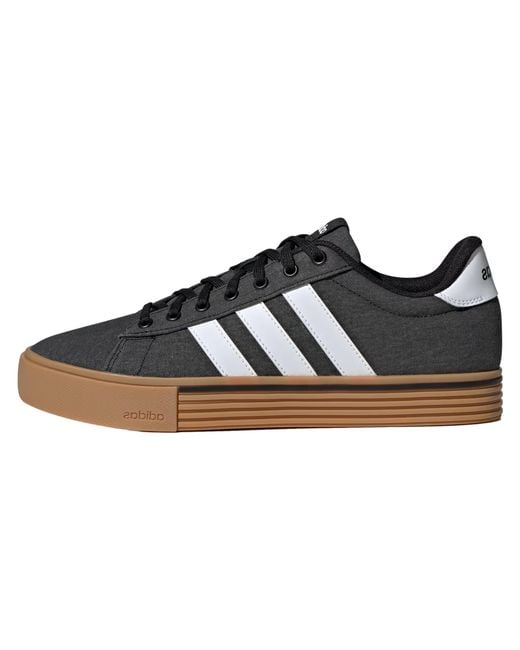 Adidas Black Daily 4.0 Gum" If4492" for men
