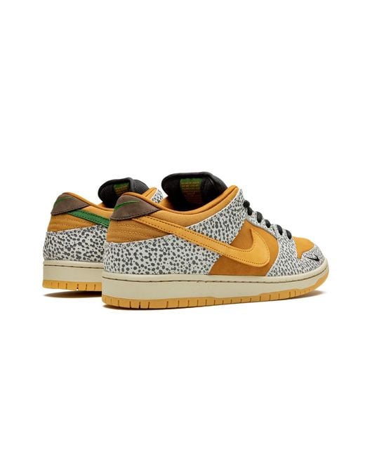 Nike Black Sb Dunk Low Pro "Safari" Cd2563 002" for men