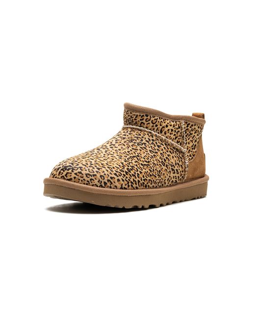 Ugg Black Ultra Mini Speckles Boot "Chestnut" 1149270 Che"