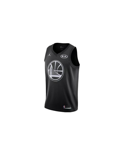 Nike Black Air Jordan Gs Warriors Swingman Jersey "2018 Allstar" 9Z2B7By3P Curry" for men