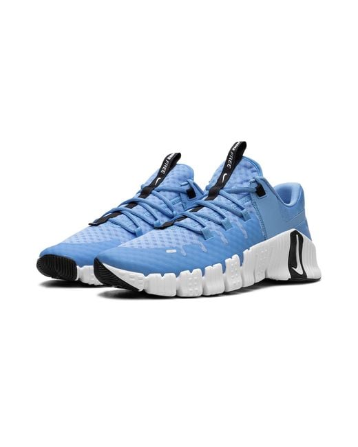 Nike Blue Free Metcon 5 Tb "unc" Shoes