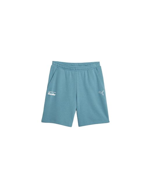 PUMA Blue Pl Ess Shorts 621032 02" for men