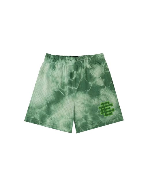 Eric Emanuel Green Ee Basic Shorts "Tie Dye" Ee212" for men