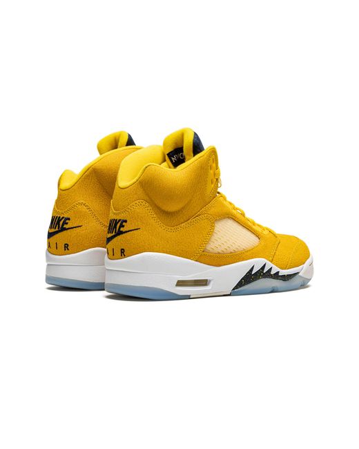 Nike Yellow Air 5 Retro Pe "Michigan" Dj4954 997021" for men