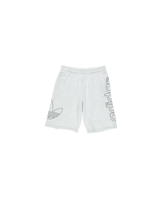 Adidas Black Originals French Terry Outline Short "Light Heather Collegiate" Dv3272" for men