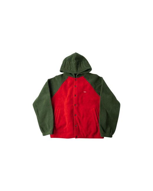 supreme polartec hooded raglan jacket