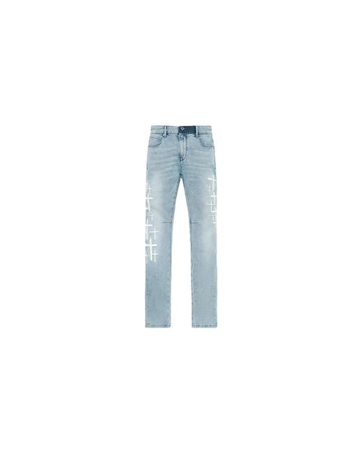 RTA Black Bryant Skinny Jeans "Coastal Drift Cross Patch" Mdgdd1130 J1205Ctdcp" for men