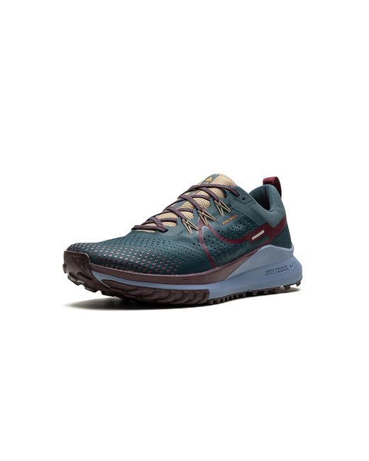 Nike Blue React Pegasus Trail 4 "Deep Jungle" Dj6158 300" for men