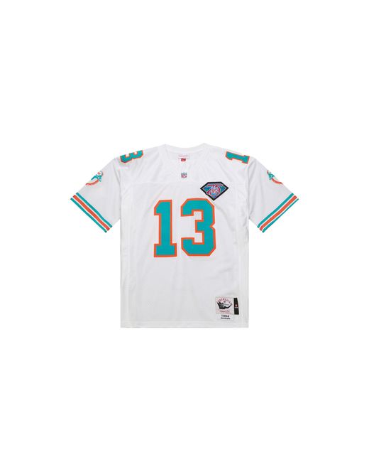Mitchell & Ness Black Jersey "Nfl Dolphins 1994 Dan Marino" Jy8667 Mdowhit" for men