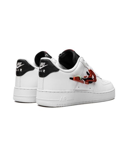 Nike Black Air Force 1 Low "Carabiner Swoosh" Dh7579 100" for men