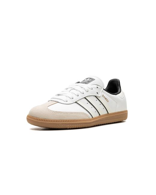 Adidas White Samba Og "Off Core" Id1480" for men