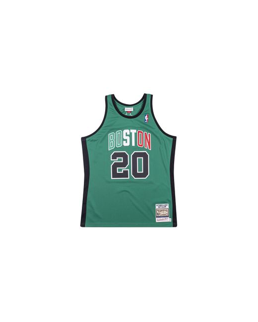 Mitchell & Ness Green Nba Authentic Jersey Celtics 2007 Ray Allen "Kelly" Ajy4Ac19098 Bcekygn07Ral" for men
