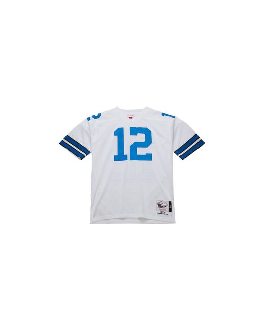 Mitchell & Ness Black Nfl Jersey Cowboys 1975 Roger Staubach "Cowboys" Ajy67395 Dco75Rstwhit" for men