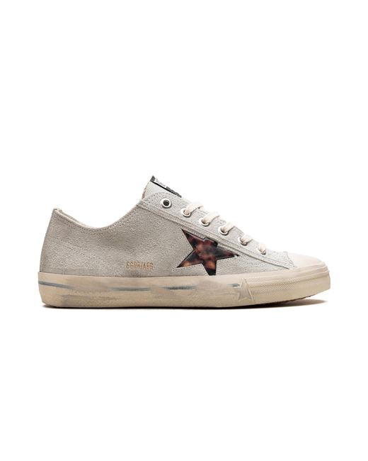 Golden Goose Deluxe Brand Black V-Star 2 Suede Upper Rubber Toe Leopard 3D Star Matt Leather List "Ice Leo" Gmf00619.F005064.60463" for men