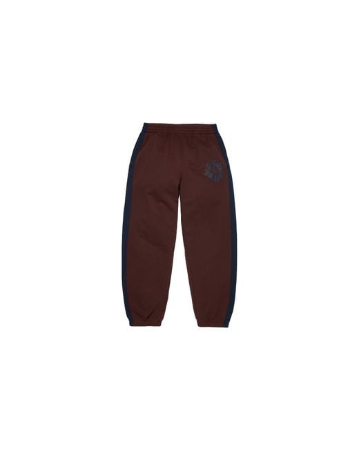 DENIM TEARS Black Denim U Paneled Sweatpants Dt911" for men
