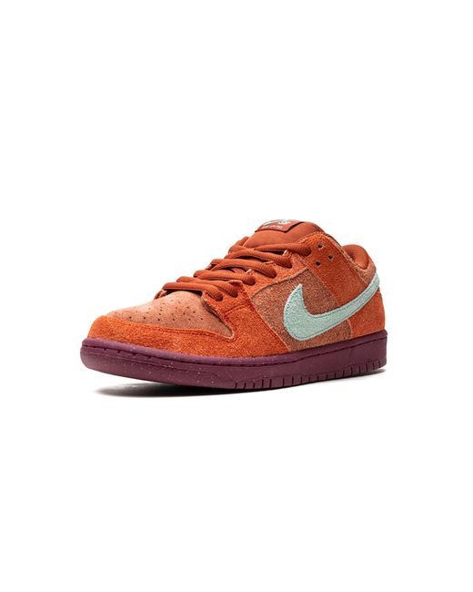 Nike Red Sb Dunk Low Pro Prm "Mystic" Dv5429 601" for men