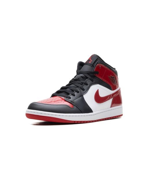 Nike 1 Mid Se "Patent Bred Toe" Hv4091 006" for men