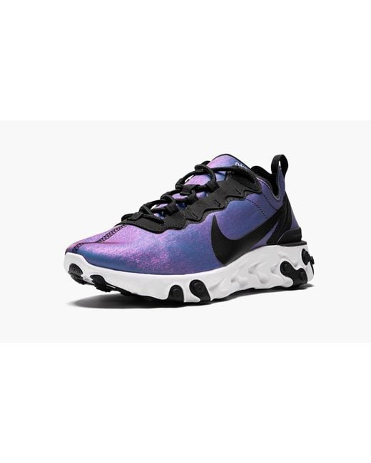 Nike Purple React Element 55 Prm Su19 "sunset" Shoes