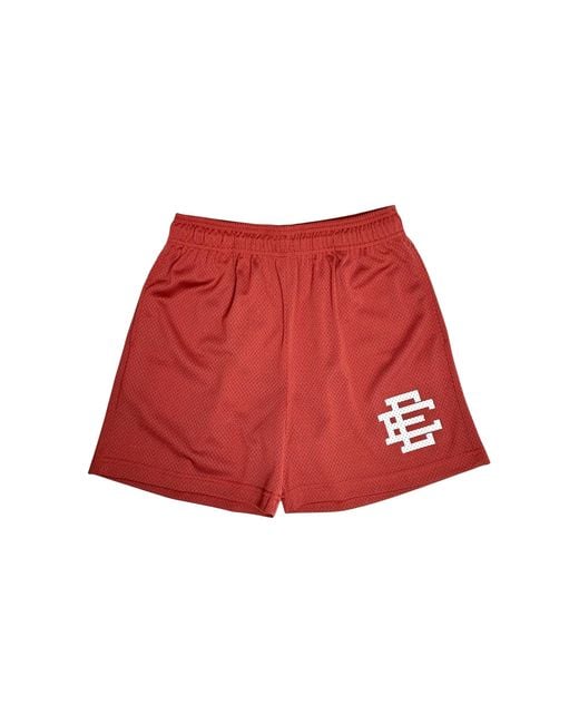 Eric Emanuel Red Ee Basic Shorts "Burnt Ee865" for men