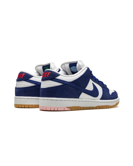 Nike Blue Sb Dunk Low "Los Angeles Dodgers" Do9395 400" for men