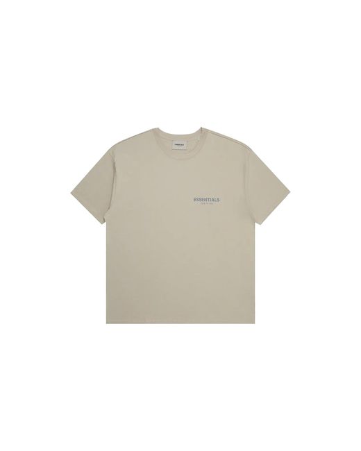 Fear Of God Black Classic T-Shirt "Tan" 125Su212063F" for men