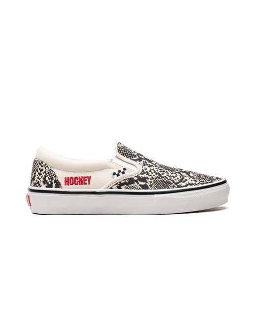 Vans Black Hockey Skate Slip On "Snakeskin" Vn0A5Fca7W1" for men