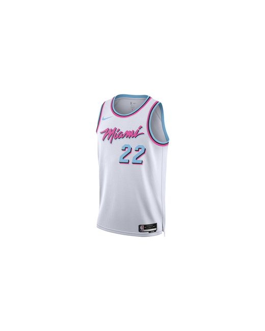 Nike Black Nba Heat '22 Butler' 24/25 City Edition Swingman Jersey Hj6706 100" for men