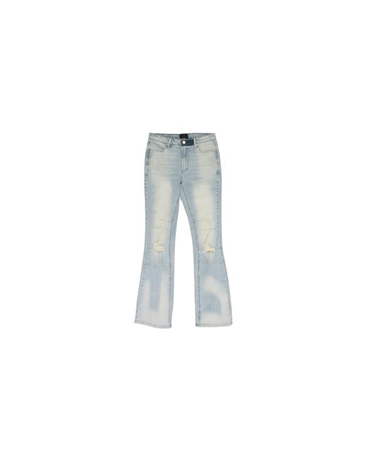 RTA Black Distressed Skinny Jeans Mudwd900 B1104Blcld" for men