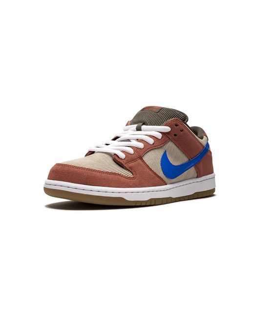 Nike Black Sb Dunk Low Pro "Corduroy" Bq6817 201" for men