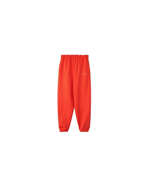 Nike Red Fleece Pants Joggers Made for men