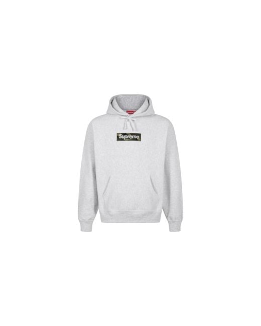 Supreme Black Box Logo Hoodie "Fw23