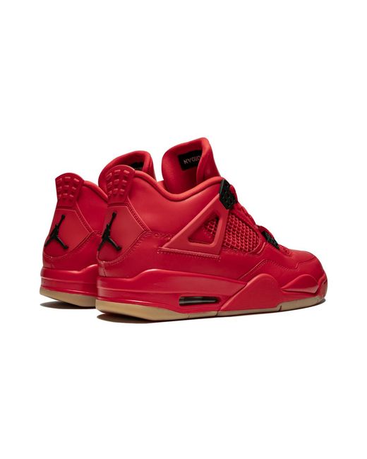 Nike Red Air 4 Retro "Fire Singles Day" Av3914 600"