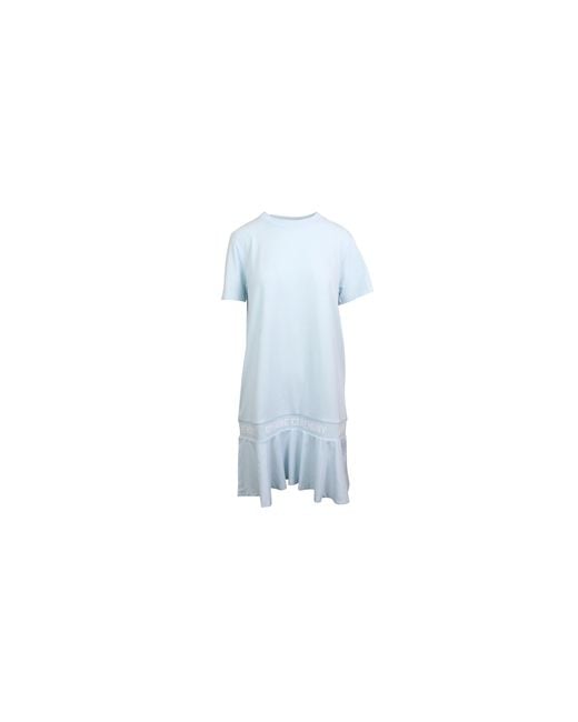 Opening Ceremony Black Scallop Oc Elastic Logo T-Shirt Dress 95 Ocy 0017"