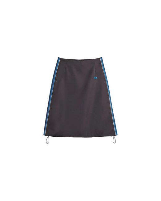 Adidas Black X Wales Bonner Satin Skirt Jw6244"