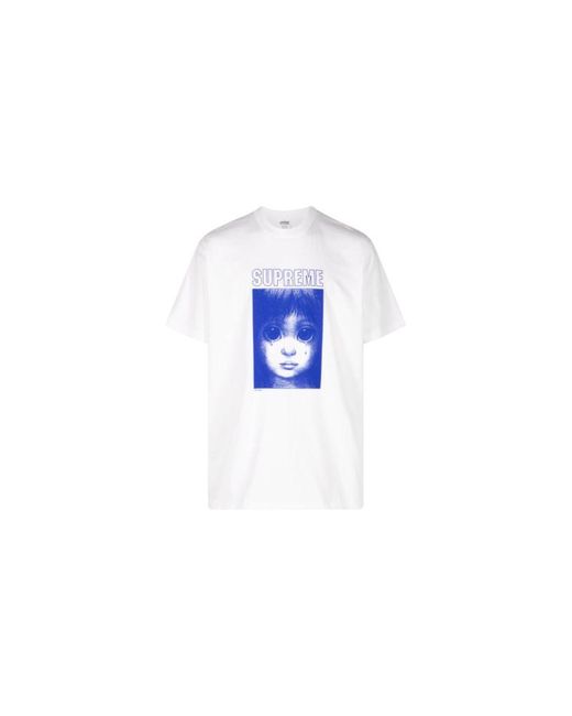 Supreme Black Margaret Keane Teardrop T-Shirt "Ss24" for men