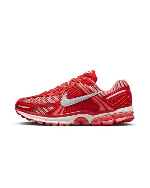 Nike Red Zoom Vomero 5 Prm "University Metallic" Shoes