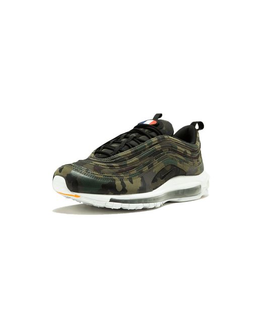 Nike Black Air Max 97 Premium Qs "France" Aj2614 200" for men