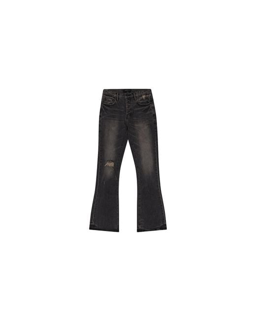Purple Brand Black Vintage Flare Blowout Jeans P004 Vflb" for men