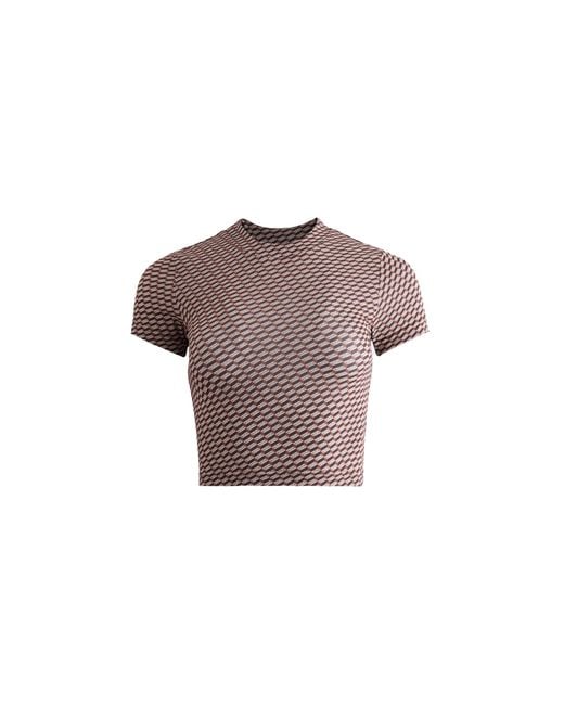 Kith Black Mulberry Sheer Monogram T-Shirt Khw030293 210"