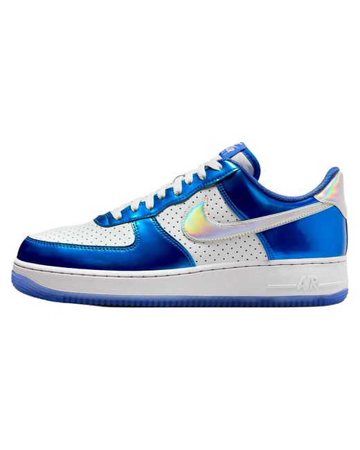 Nike Blue Air Force 1 '07 Lv8 "Light Photo Photon Dust Racer Multi-Color" Hv5751 435" for men