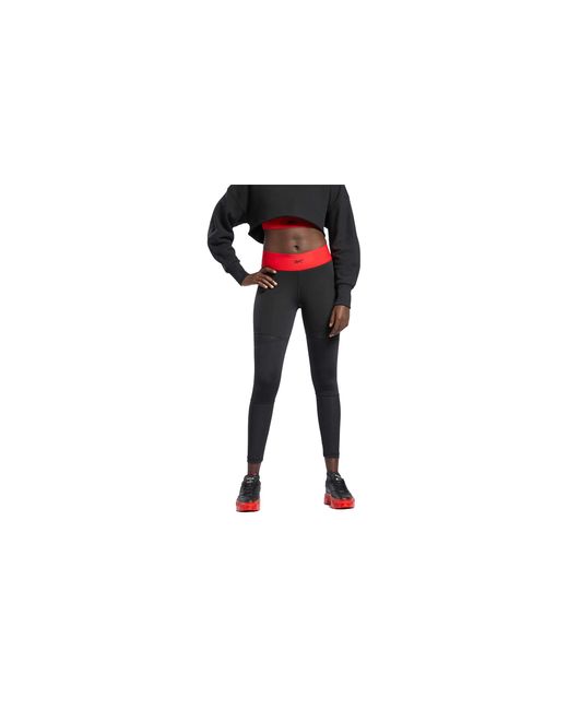 Reebok Black Classic Cardi B 7/8 Tights H48414"
