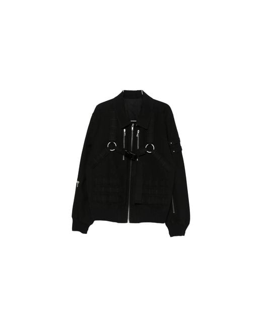 Rick Owens Black Blixa Cargo Bomber Jacket Rl01F2715 Ccvs 09" for men