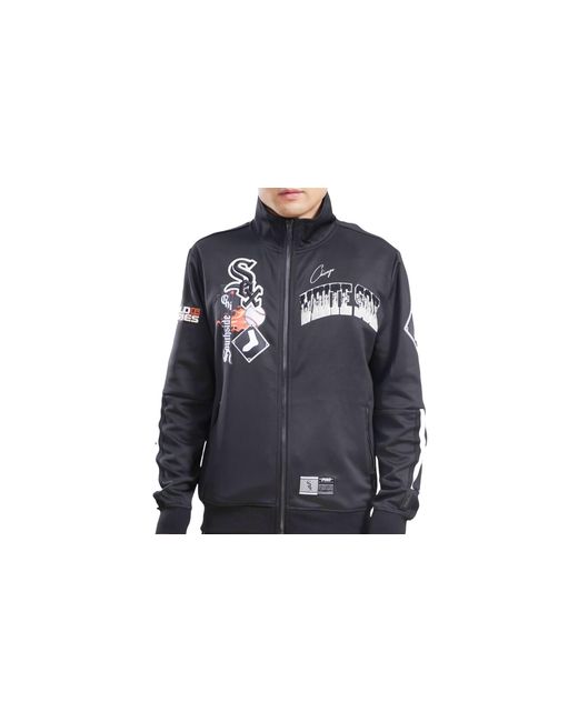 Pro Standard Black Chicago Sox Home Town Track Jacket Lcw633351 Blk" for men