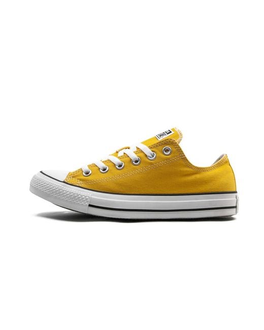 yellow 70s converse